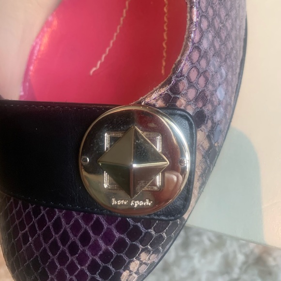Kate Spade Kylie python print heels - Picture 5 of 7